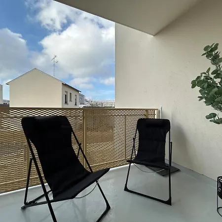 Bleuets Cosy Neuf Terrasse Proche Centre Lägenhet Reims