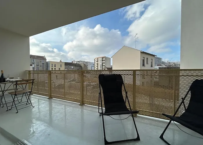 Bleuets Cosy Neuf Terrasse Proche Centre 公寓 兰斯